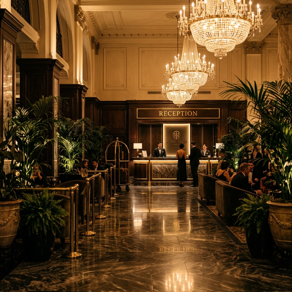 Lobby del Hotel Élite